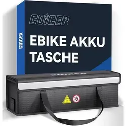 E-Bike Akku Tasche Schutz feuerfest - Dokumententasche für Lipo-Akkus, bietet optimalen Schutz und Sicherheit für Ihre wertvollen Akkus.
