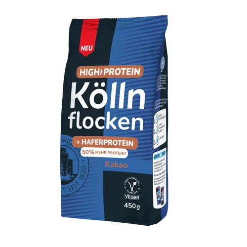 GOURVITA DE Kölln High Protein Köllnflocken Kakao, 450g