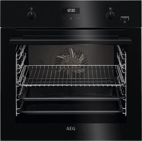 AEG BCS455020B Einbau Backofen 71L mit SteamBake - Einbau Backofen mit 71L Volumen und SteamBake-Funktion für perfekte Backergebnisse. Katalytische Selbstreinigung und versenkbare Knebel sorgen für Komfort und einfache Handhabung.