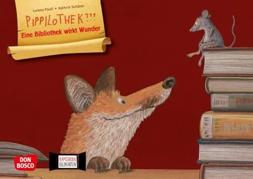 Pippilothek??? Eine Bibliothek wirkt Wunder. Kamishibai Bildkartenset: Ein Kinderbuchklassiker über Wissensdurst, Versöhnung und Hilfsbereitschaft für ... für unser Erzähltheater)