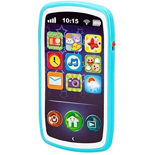 Winfun ColorBaby 44523 Spielzeug-Handy für Kinder, mit Musik, Blau