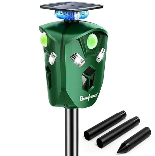 Genieforce® Combat+ Smart 360° Ultraschall Tiervertreiber