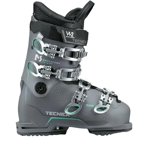 Skischuhe Skistiefel Skiboots Damen - Tecnica Mach Sport HV 75W RT GW - Flex 75 - MP25.5 EU40 - Gripwalk - Skischuh Ski Boots für Fortgeschrittene und Gute Fahrer - All Mountain Alpinskischuhe
