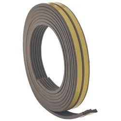 Gummidichtung 2x3m für E-Profile, braun