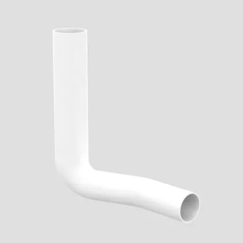 SANIT Spülbogen d:50x44 rechts versetzt 40mm weiß - Sonstige Badausstattung – ideal für tiefhängende Spülkästen, rechts versetzt um 40 mm für einfache Montage und PVC-klebbar.