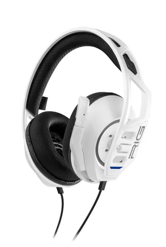 NACON On-ear Gaming Headset für Playstation - Weiß - PlayStation 5 Headset mit 40-mm-Treibern für satten Bass, ultraleichtem, unzerbrechlichem Kopfbügel und geräuschisolierenden Ohrpolstern. Ideal für 3D Audio-Erlebnisse!