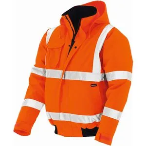teXXor® Warnschutz-Pilotenjacke WHISTLER Gr. S - Kleidung, Leuchtorange Warnschutzjacke aus robustem Polyester für optimale Sichtbarkeit und Sicherheit bei Arbeiten im Freien.