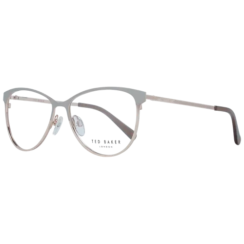 Ted Baker Brille TB2255 905 54 Aure Damen Grau - Brillenfassungen für Damen im eleganten Schmetterlingsstil, mit robustem Metallrahmen und praktischen Federscharnieren für optimalen Tragekomfort. Lieferung inklusive Original-Etui.