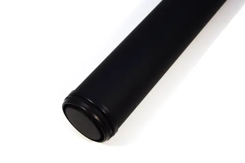 IHC 4 Stück Tischbeine Ø60mm Tischfüß Höheverstellbar Schreibtischfüß 820-850mm, Schwarz