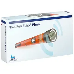 Novopen Echo Plus Injektionsgerät Rot von Novo Nordisk