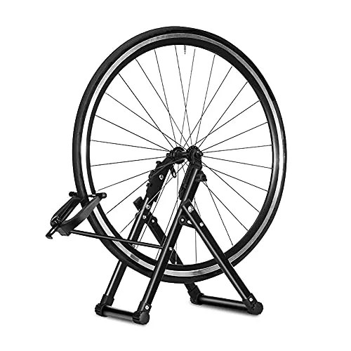 Zentrierständer, Fahrrad Zentrierständer Montageständer für Fahrräder Fahrradmontageständer Rad Zentrierständer Wartung Fahrradzubehörteile Rad Kickhalterträger Zentrierwerkzeuge Truing Stand