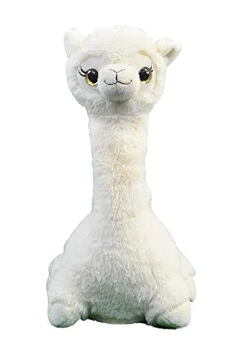 Kögler Kuscheltier Labertier Sandy Lama - Plappert nach und tanzt, 32 cm hoch, ideal für Kinder ab Geburt