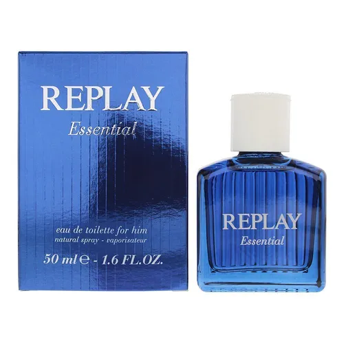 Replay Essential For Him Eau de Toilette 50ml Mens Fragrance