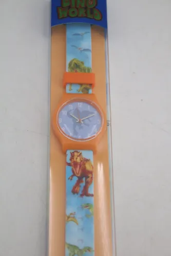 Dino World Silikon-Armbanduhr Depesche 6642 Dinosaurier