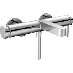 hansgrohe Finoris Wannenarmatur 76420000 Aufputz - Armatur für Wannen, mit 194mm Ausladung und Keramikmischsystem, ideal für Durchlauferhitzer und sorgt für hohen Komfort mit automatischem Druckumsteller.
