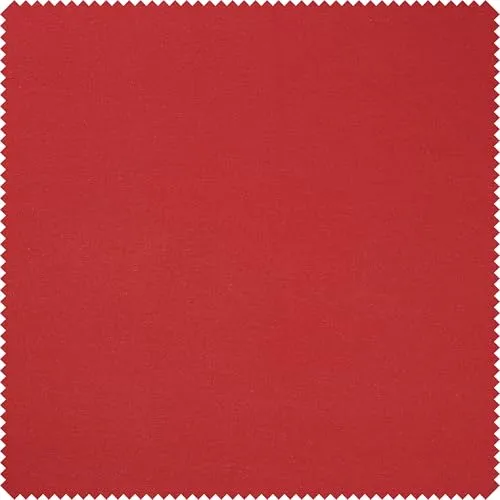 VBS Dekostoff Leinenoptik Uni Unistoff Breite 140 cm, Meterware Kollektion Loneta Tintura Granada-Rot