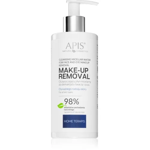 Apis Natural Cosmetics Home TerApis reinigendes Mizellenwasser für Gesicht und Augen 300 ml