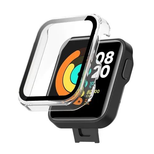 Für Xiaomi Redmi Watch Schutzhülle PC / gehärtetes Glas Transparent Cover Schutz