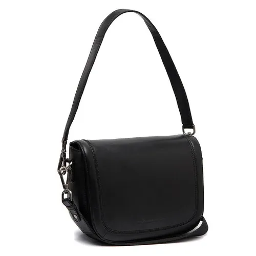 The Chesterfield Brand Lizzola Schultertasche 24 cm schwarz - Elegante Handtasche aus hochwertigem Leder, mit praktischem Magnetverschluss und durchdachter Innenaufteilung – ideal für stilbewusste Frauen im Alltag.
