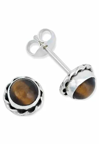 Ohrringe Braun von mantraroma