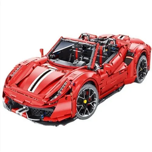 TGL T5005 | Supercar Ferrari Pista 488 static Klemmbausteine Bauset NEU & OVP