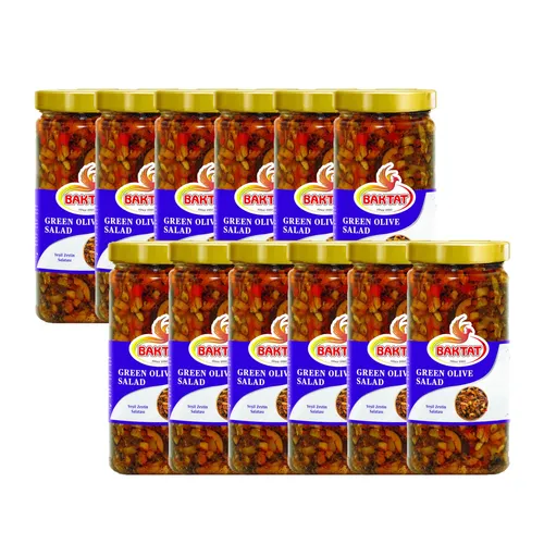 BAKTAT 270g Grüner Oliven Salat von Baktat