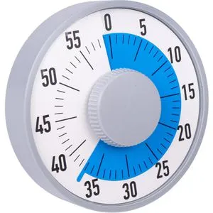 EDUPLAY 120-239 Lernuhr - Lernuhr mit Standfuß und Aufhängung, farbige Countdown-Anzeige für Kinder, ideal zum Zeitmanagement