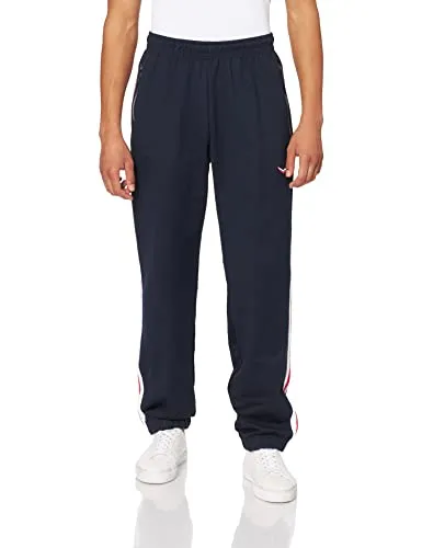 Trigema Herren 674092 Sporthose, Blau (Navy 046), 4XL - Sportleggings für Herren, aus hochwertiger Sweat-Qualität, mit elastischem Bund und Kordelzug für optimalen Tragekomfort.
