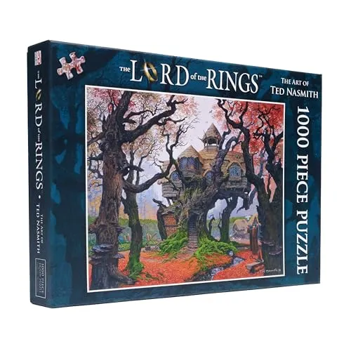 Thames & Kosmos, 696201, The Lord of The Rings: Rhosgobel Puzzle, 1000 Piece Jigsaw Puzzle, Ages 7+