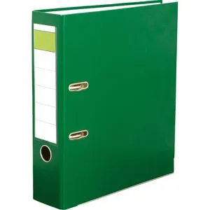 Falken Ordner 10077923, PP, A4, 8cm, Kunststoffordner, grün