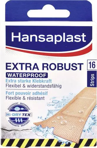Hansaplast Heftpflaster 7.6cm x 2.6cm - Erste-Hilfe-Heftpflaster & Verbandsmaterial, besonders hautfreundlich und wasserabweisend für optimalen Schutz bei Verletzungen.