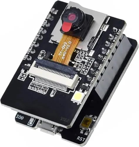 XTVTX ESP32-CAM WiFi Bluetooth Board ESP32-CAM-MB Micro USB auf Serial Port mit OV2640 2MP Kameramodul Dual Mode kompatibel mit Arduino