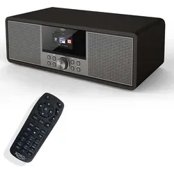 XORO HMT 600 V2 - All-in-One Internetradio - Radios mit WLAN, CD-Player, DAB+/FM Radio und Bluetooth für kabellosen Musikgenuss. Über 30.000 Sender weltweit und praktische Podcast-Auswahl!