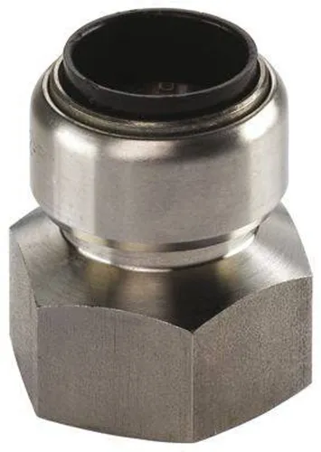 Edelstahl Steckfitting Tectite Übergangsverschraubung Innengewinde 18 mm - 3/4