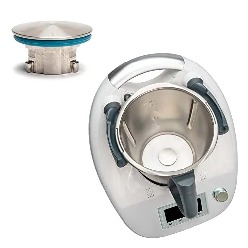 mixcover Trio-Parat Thermo-Plug für Thermomix TM5 - Zubehör für Küchenmaschinen: Ersetzt das Messer im Mixtopf für mehr Platz und schonende Zubereitung empfindlicher Lebensmittel.