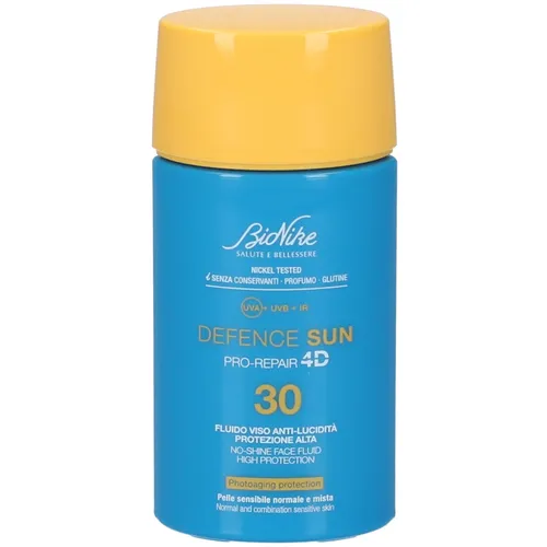 Defence Sun Spf 30 Fluido Viso Anti-Lucidità BioNike 50ml