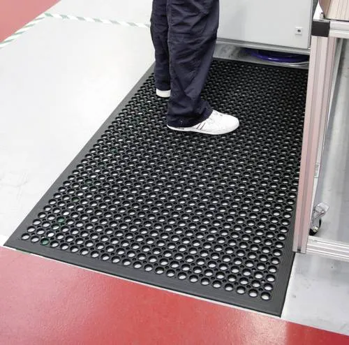 Anti Ermüdungsmatte 0.9m x 1.5m - Werkstatteinrichtung: Ergonomische Anti-Ermüdungsmatte für mehr Komfort und weniger Ermüdung bei langem Stehen, ideal für Werkstätten und Küchen.