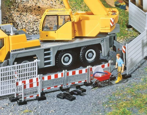 Faller 180435 H0 Absperrzäune 460mm für Baugruben und Baustellenmodellbau