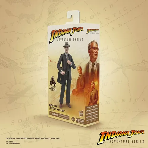 Hasbro Indiana Jones Adventure Series Jürgen Voller Ceremonial Neu/OVP
