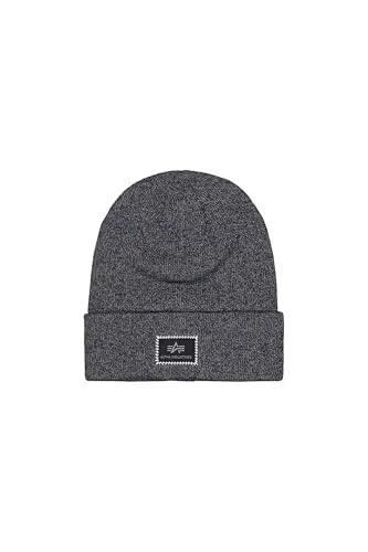Alpha Industries Unisex X-Fit Beanie, Charcoal Heather, One Size