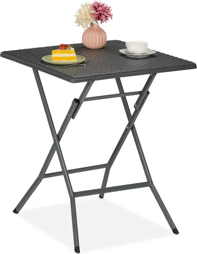 Gartentisch Klappbar für Balkon und Terrasse