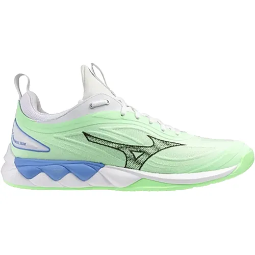 Mizuno WAVE LUMINOUS 3 Handballschuhe Größe 44 1/2 in grün von Mizuno