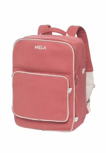 MELA Rucksack II - Praktischer Rucksack mit voll öffnendem Reißverschluss - Rucksack MELA II aus 100% Fairtrade-Baumwolle, mit Reißverschluss bis zum Boden für einfaches Packen. Ideal für Laptop und tägliche Essentials, schnelltrocknend und nachhaltig.