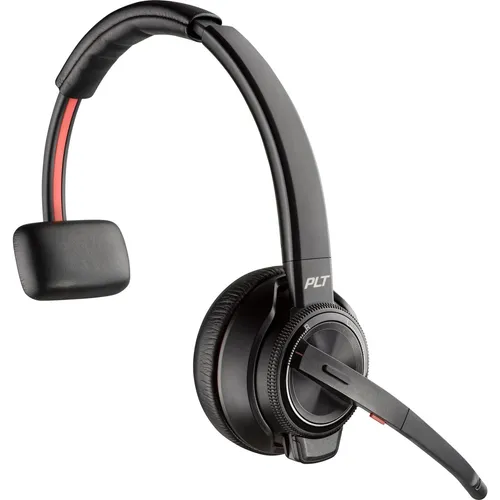 Poly Savi 8210-M Wireless Headset - Kopfhörer mit DECT/Bluetooth, Zoom Certified und ideal für professionelle Nutzung mit Microsoft Teams. Genießen Sie kabellose Freiheit und erstklassige Klangqualität.