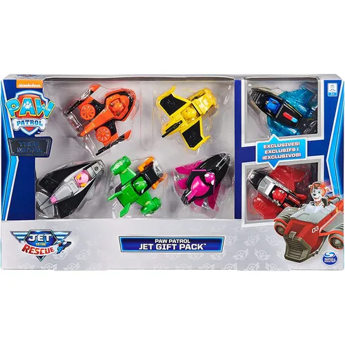 PAW PATROL True Metal Jet to The Rescue Fahrzeuge 7er Geschenkset