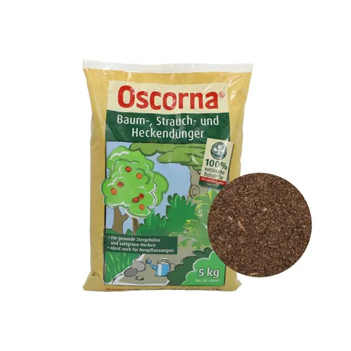 Oscorna Baum Strauch & Heckendünger NPK Dünger Naturdünger Langzeitwirkung 5 kg