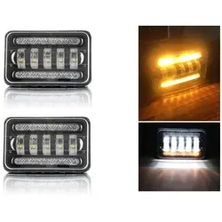 Set mit 2 robusten 5-Zoll-LED-Halogen-Scheinwerfern 12–24V