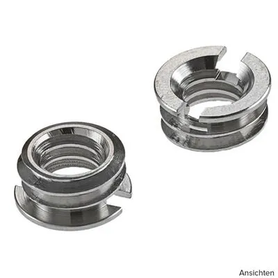 B.I.G. Gewindeadapter 1/4'' auf 3/8'' für Stative 