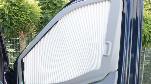 Remis REMIfront IV Scheiben-Verdunkelung für Ford Transit Custom Bj. 2012-2017, Seite links