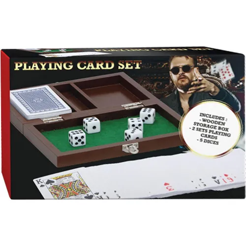 Lifetime Games Spielkartenset in Holzkiste (21206528)